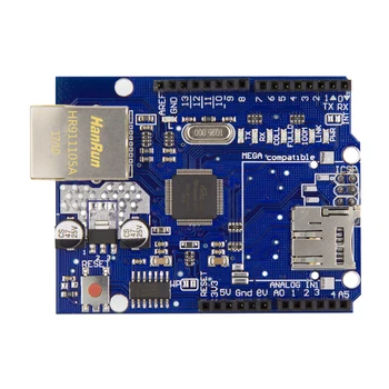Ethernet Shield W5100 R3 UNO Mega 2560 1280 328 UNR R3 W5100 Development board uno Shield
Ethernet Shield W5100 R3 UNO Mega 2560 1280 328 UNR R3 W5100 Development board uno Shield