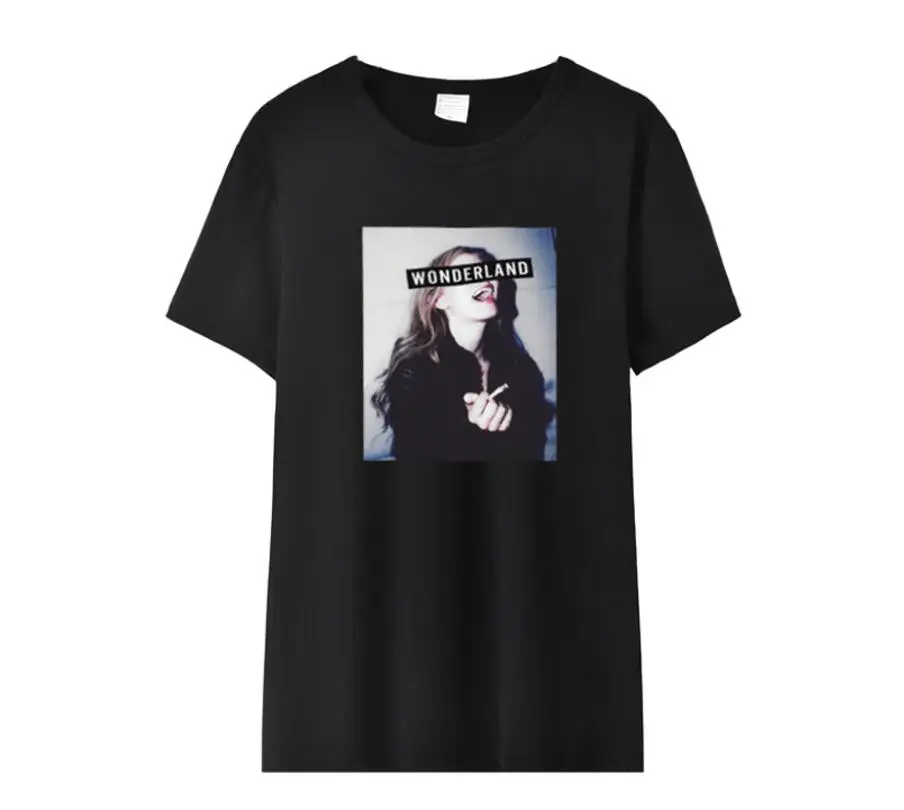 2019 New FA90308 summer Women Short Sleeve T Shirt Casual printing O-Neck t-shirts Female tshirt Loose streetwear tee Tops
2019 New FA90308 summer Women Short Sleeve T Shirt Casual printing O-Neck t-shirts Female tshirt Loose streetwear tee Tops