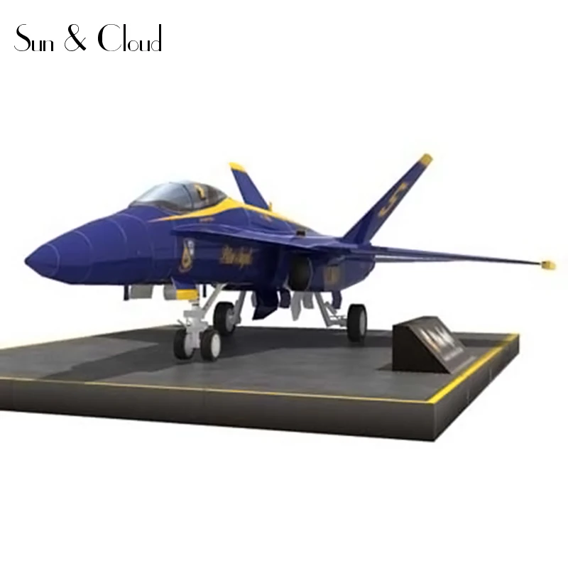 1:48 3D McDonnell Douglas F/A-18 Hornet Fighter Plane Aircraft Paper Model Assemble Hand Work Puzzle Game DIY Kids Toy
1:48 3D McDonnell Douglas F/A-18 Hornet Fighter Plane Aircraft Paper Model Assemble Hand Work Puzzle Game DIY Kids Toy