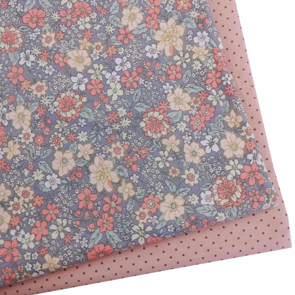 100% Cotton Fabric Floral Dot Printed Patchwork Twill Cloth DIY Sewing Quilting Fat Quarters Material For Baby&Dolls Handmade
100% Cotton Fabric Floral Dot Printed Patchwork Twill Cloth DIY Sewing Quilting Fat Quarters Material For Baby&Dolls Handmade