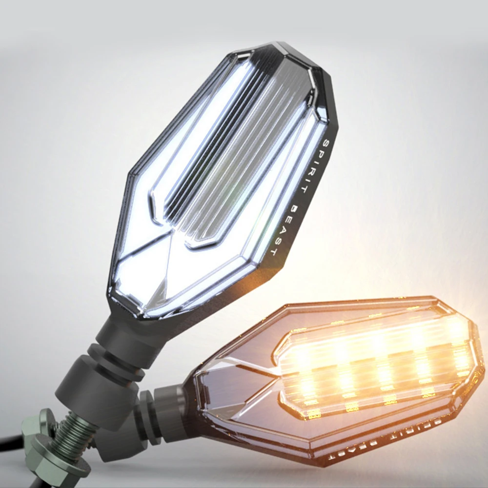 Pair Universal Motorcycle Flowing Turn Signal Lights 12V Motorbike Indicators Flashing Blinker LED Lamp for Honda Ducati Yamaha
Pair Universal Motorcycle Flowing Turn Signal Lights 12V Motorbike Indicators Flashing Blinker LED Lamp for Honda Ducati Yamaha