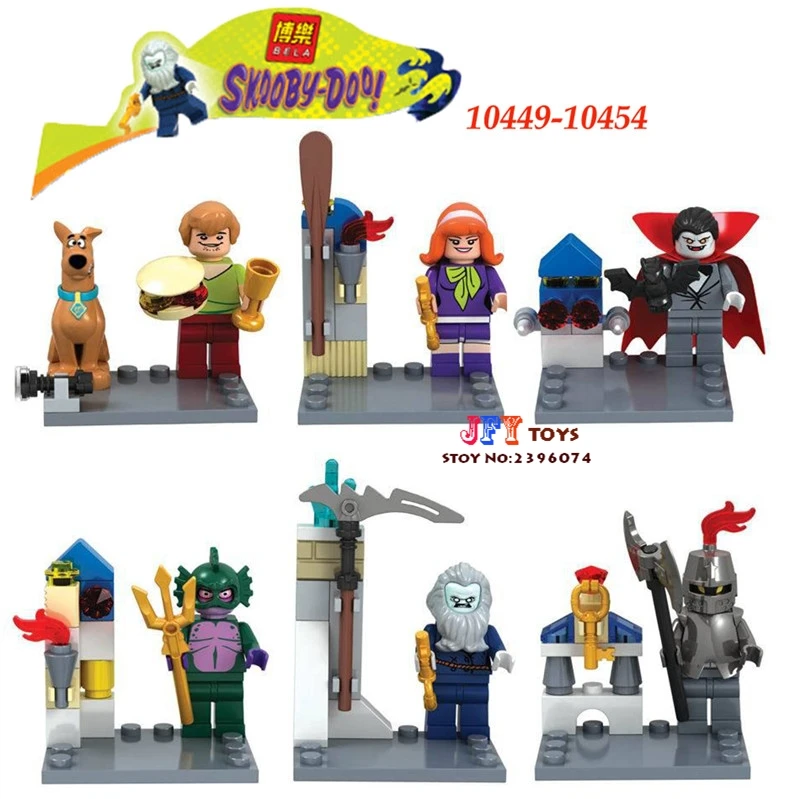 6pcs star wars super heroes Bela 10449-10454 Scooby Doo Fred/Shaggy building blocks model bricks toys for children juguetes
6pcs star wars super heroes Bela 10449-10454 Scooby Doo Fred/Shaggy building blocks model bricks toys for children juguetes