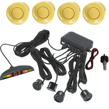 best quality 12V Car Parking Sensors 4 sensors Reverse Backup Radar Buzzer Alarm LED Display with 9 colors option monitor 
best quality 12V Car Parking Sensors 4 sensors Reverse Backup Radar Buzzer Alarm LED Display with 9 colors option monitor