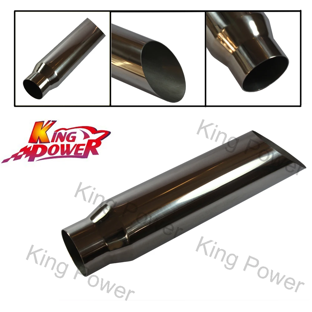 KP- FREE SHIPPING - New Truck Exhaust Tip Tail Pipe 3" Inlet 4" Outlet 18" Long Rolled End Angle Cut
KP- FREE SHIPPING - New Truck Exhaust Tip Tail Pipe 3" Inlet 4" Outlet 18" Long Rolled End Angle Cut