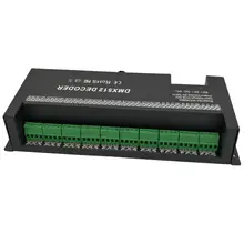 30 канальный RGB dmx512 декодер Светодиодная лента dmx контроллер 60A