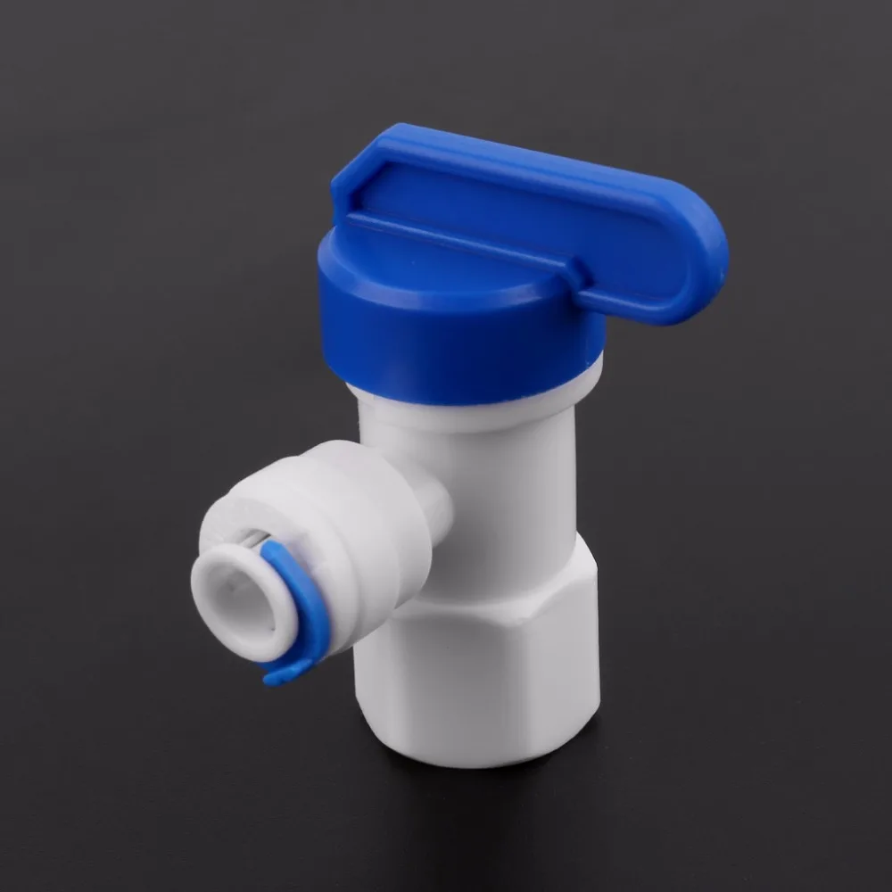 Free_on Tank Angle Ball Valve 1/4'' Tube For RO Reverse Osmosis Filter System Purifier
Free_on Tank Angle Ball Valve 1/4'' Tube For RO Reverse Osmosis Filter System Purifier