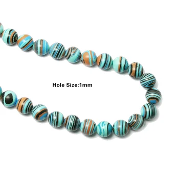 Hot Sale Approx 468pcs/lot Synthetic Blue Malachite Stone Round Beads For Jewelry Making DIY Bracelet DH-BTB739-06
Hot Sale Approx 468pcs/lot Synthetic Blue Malachite Stone Round Beads For Jewelry Making DIY Bracelet DH-BTB739-06