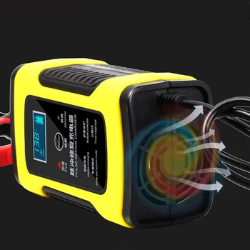 12V 6A Full Automatic Car Battery Charger Digital Motorcycle Charger Lead Acid Storage Charger LCD Display Fast Power Charging
12V 6A Full Automatic Car Battery Charger Digital Motorcycle Charger Lead Acid Storage Charger LCD Display Fast Power Charging