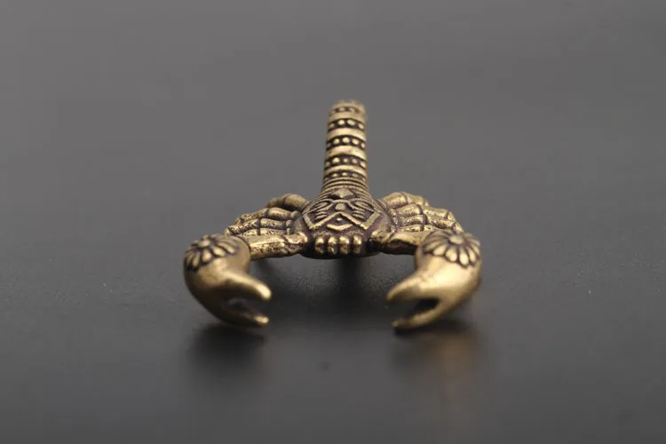 Copper Scorpion Keychain (10)