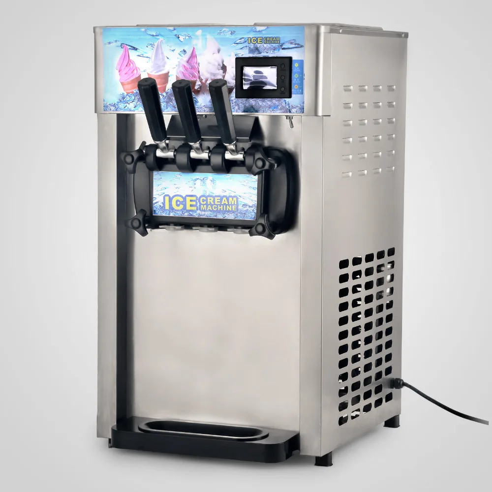 110v/ 220v Soft Ice Cream Machine 2+1 Mixed Flavor 3 Heads Ice Cream Machine Commercial Ice Cream Maker
110v/ 220v Soft Ice Cream Machine 2+1 Mixed Flavor 3 Heads Ice Cream Machine Commercial Ice Cream Maker