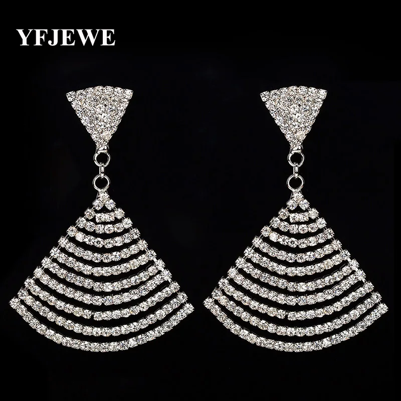 YFJEWE Women Vintage Brief All-match Crystal Drop Earrings Ultra Rhinestone Female Fashion Jewelry Wedding Accessories #E226
YFJEWE Women Vintage Brief All-match Crystal Drop Earrings Ultra Rhinestone Female Fashion Jewelry Wedding Accessories #E226