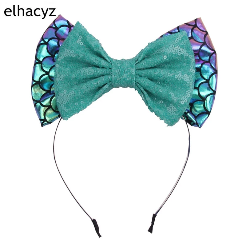 1PC New 7'' Big Sequin Bow Glitter Metallic Hair Bands Mermaid Headbands Kids Rainbow Hair Bows Hairbands Girls Hair Accessories
1PC New 7'' Big Sequin Bow Glitter Metallic Hair Bands Mermaid Headbands Kids Rainbow Hair Bows Hairbands Girls Hair Accessories