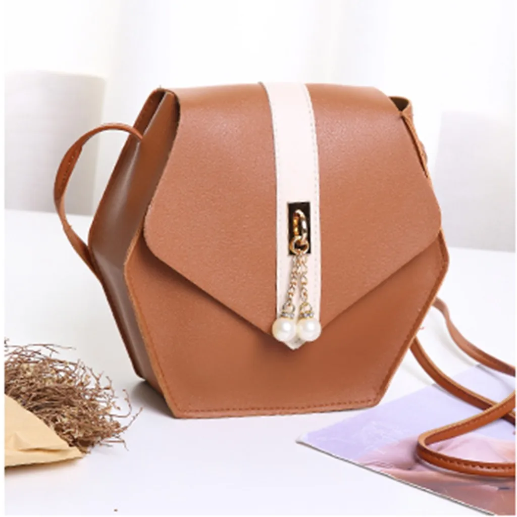 hexagon PU Leather Handbag Women Fashion Pearl Decoration Ladies Crossbody Messenger Bags Purse Shoulder Bags Bolso Mujer#H15
hexagon PU Leather Handbag Women Fashion Pearl Decoration Ladies Crossbody Messenger Bags Purse Shoulder Bags Bolso Mujer#H15