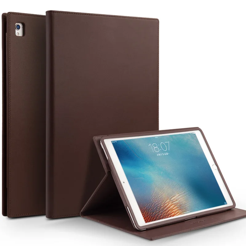QIALINO Genuine Leather Bag Ultrathin Flip Cover for iPad Pro 9.7 Stents Dormancy Stand Card Slot Case for iPad Air2 for 9.7inch
QIALINO Genuine Leather Bag Ultrathin Flip Cover for iPad Pro 9.7 Stents Dormancy Stand Card Slot Case for iPad Air2 for 9.7inch