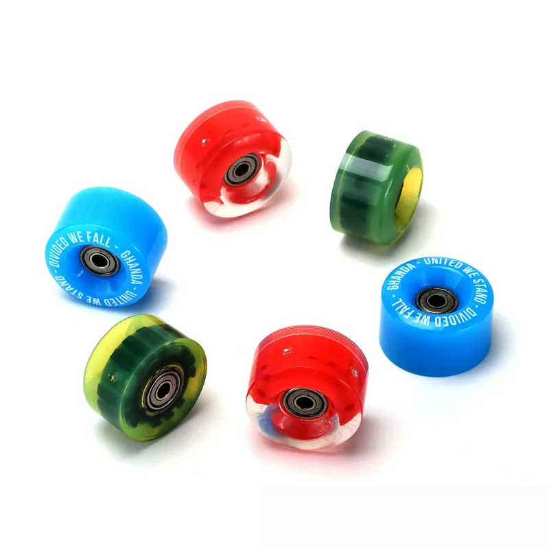 Hot Original Led Flashing Traditional Double Roller Skates Wheel Light Wheels With Bearings PU Round Roller Shoes Wheels IB82
Hot Original Led Flashing Traditional Double Roller Skates Wheel Light Wheels With Bearings PU Round Roller Shoes Wheels IB82