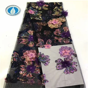 2019 Hot Sale 3D Flowers Lace Fabric African Handmade Beaded Lace Fabric With Sequins Nigerian French Tulle Lace Fabric
2019 Hot Sale 3D Flowers Lace Fabric African Handmade Beaded Lace Fabric With Sequins Nigerian French Tulle Lace Fabric
