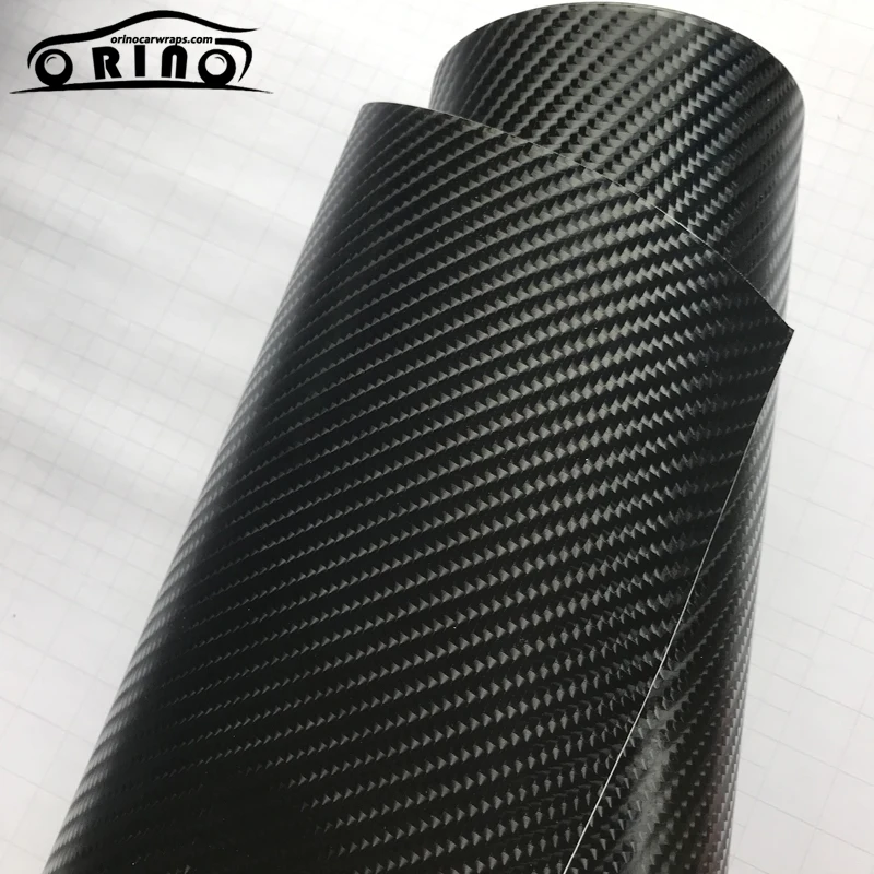 6D Black Carbon Vinyl Film Sticker-2
