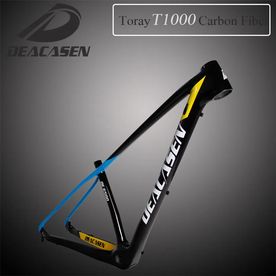 Deacasen full carbon mtb frame 29er cadre carbone t1000 carbon Mountain bike frame super light bicycle frame
Deacasen full carbon mtb frame 29er cadre carbone t1000 carbon Mountain bike frame super light bicycle frame
