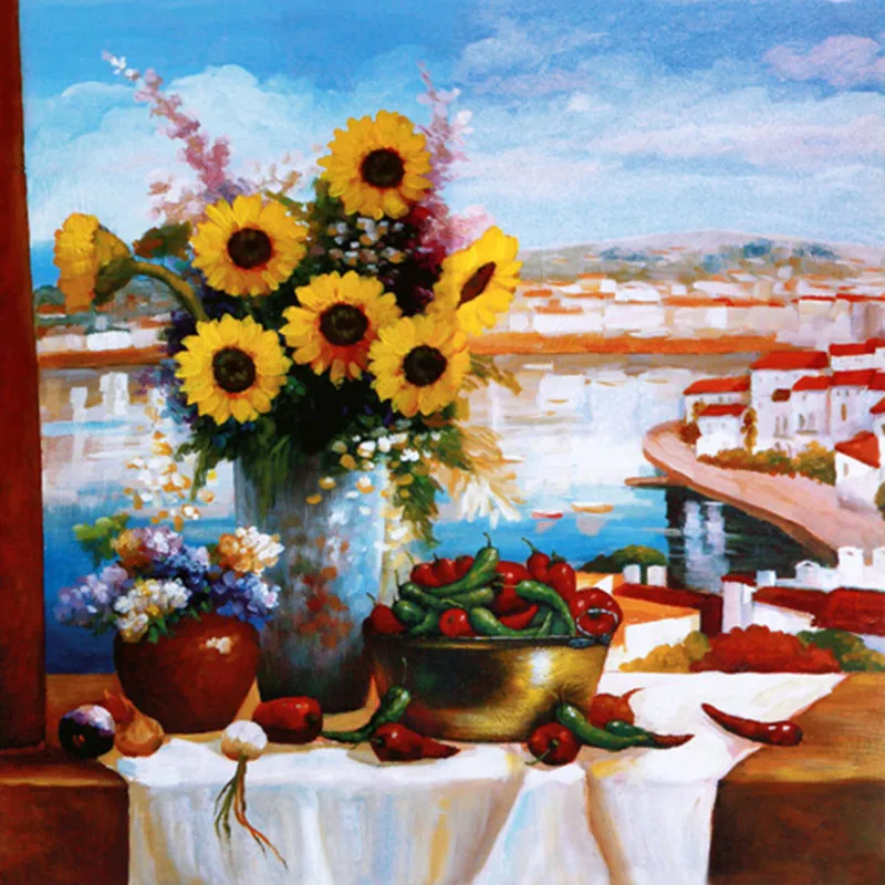 Impressionism Still life of flowers poster Traditional modern painting 12x12inch to 28x28inch canvas painting pintura schilderij
Impressionism Still life of flowers poster Traditional modern painting 12x12inch to 28x28inch canvas painting pintura schilderij