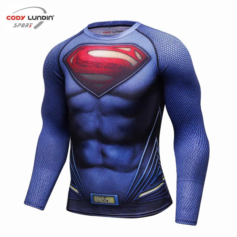 Men's Long Sleeve Compression Shirt Batman VS Superman 3D Printed T-Shirts Superhero Cosplay T shirts Clothing Fitness Tops Male
Men's Long Sleeve Compression Shirt Batman VS Superman 3D Printed T-Shirts Superhero Cosplay T shirts Clothing Fitness Tops Male
