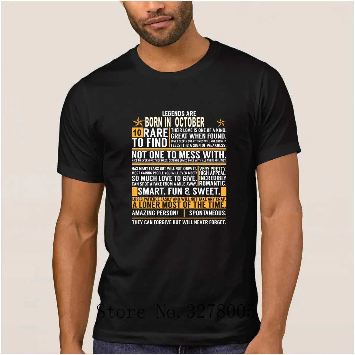 Art Basic Solid T Shirt Legends Are Born In October Men's T-Shirt Mens Anti-Wrinkle Plus Size 3xl Gents Regular Tshirt For Men
Art Basic Solid T Shirt Legends Are Born In October Men's T-Shirt Mens Anti-Wrinkle Plus Size 3xl Gents Regular Tshirt For Men