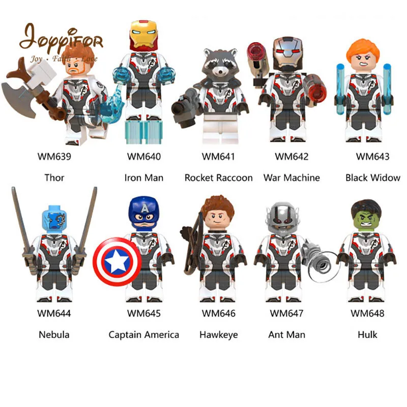 Super Hreoes avengers 4 endgame 12 actor hulk captain Figure LegoINGlys Building Block bricks Toys for Children Gifts
Super Hreoes avengers 4 endgame 12 actor hulk captain Figure LegoINGlys Building Block bricks Toys for Children Gifts