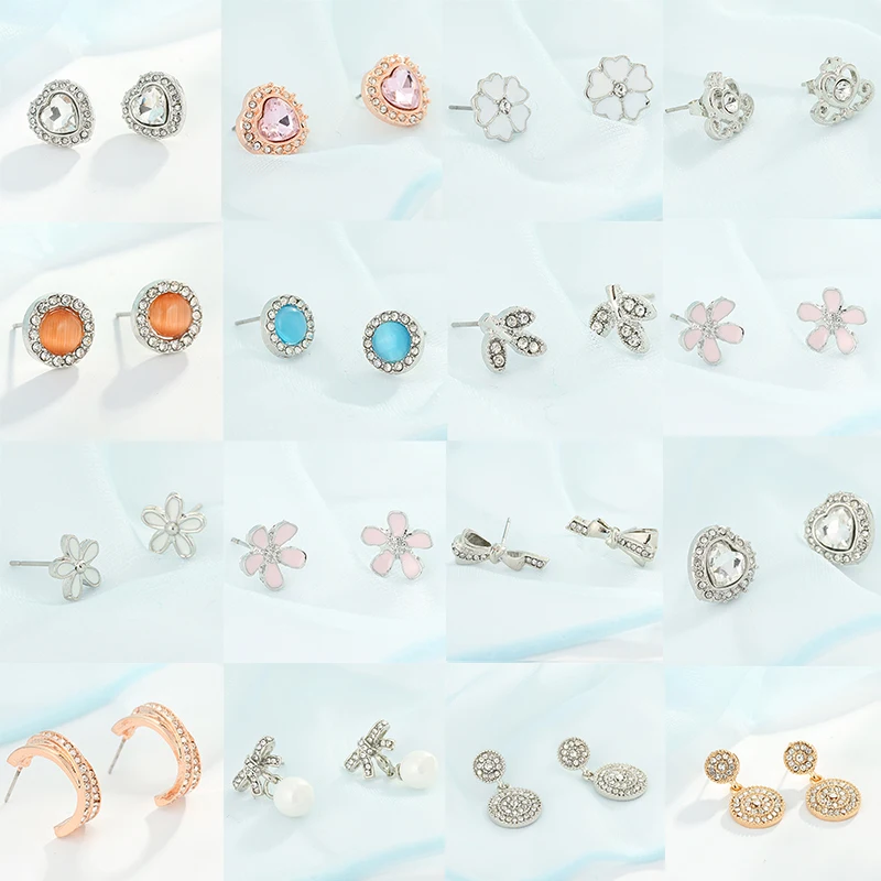 BAOPON 2019 Hot Sale Luxury CZ Zircon Love Heart Flower Earrings For Women Girls Elegant Fine Earrings Wedding Jewelry Gifts
BAOPON 2019 Hot Sale Luxury CZ Zircon Love Heart Flower Earrings For Women Girls Elegant Fine Earrings Wedding Jewelry Gifts