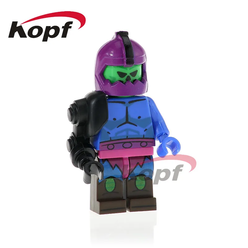 Single Sale HE-Man MASTERS Trap Jaw Whiplash Manaface Beastman Ram Man Rattlor Model Building Blocks Children Toys Gift PG1110
Single Sale HE-Man MASTERS Trap Jaw Whiplash Manaface Beastman Ram Man Rattlor Model Building Blocks Children Toys Gift PG1110