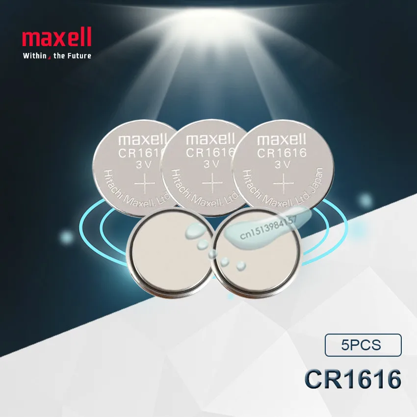 5pc Maxell 100% Original CR1616 Button Cell Battery For Watch Car Remote Key cr 1616 ECR1616 GPCR1616 3v Lithium Battery
5pc Maxell 100% Original CR1616 Button Cell Battery For Watch Car Remote Key cr 1616 ECR1616 GPCR1616 3v Lithium Battery