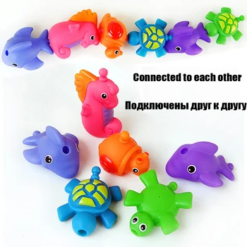 MYHOESWD 6pcs/set Kawaii Animal Baby Bath Toys for Kids Water Spray Educational Toys Classic for Children Bathroom Toys For Kid
MYHOESWD 6pcs/set Kawaii Animal Baby Bath Toys for Kids Water Spray Educational Toys Classic for Children Bathroom Toys For Kid
