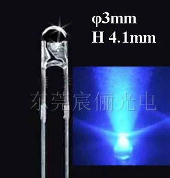 Blue 3mm LEDs Round led 3MM DIP LED 4.1mm height without fringe 3mm water clear led bulb
Blue 3mm LEDs Round led 3MM DIP LED 4.1mm height without fringe 3mm water clear led bulb