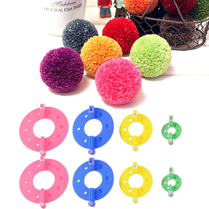 Newly 1 Set Pom Poms Maker Fluff Ball Weaver Needle Knitting Wool Tool Yarn Kit Tools TE889
Newly 1 Set Pom Poms Maker Fluff Ball Weaver Needle Knitting Wool Tool Yarn Kit Tools TE889