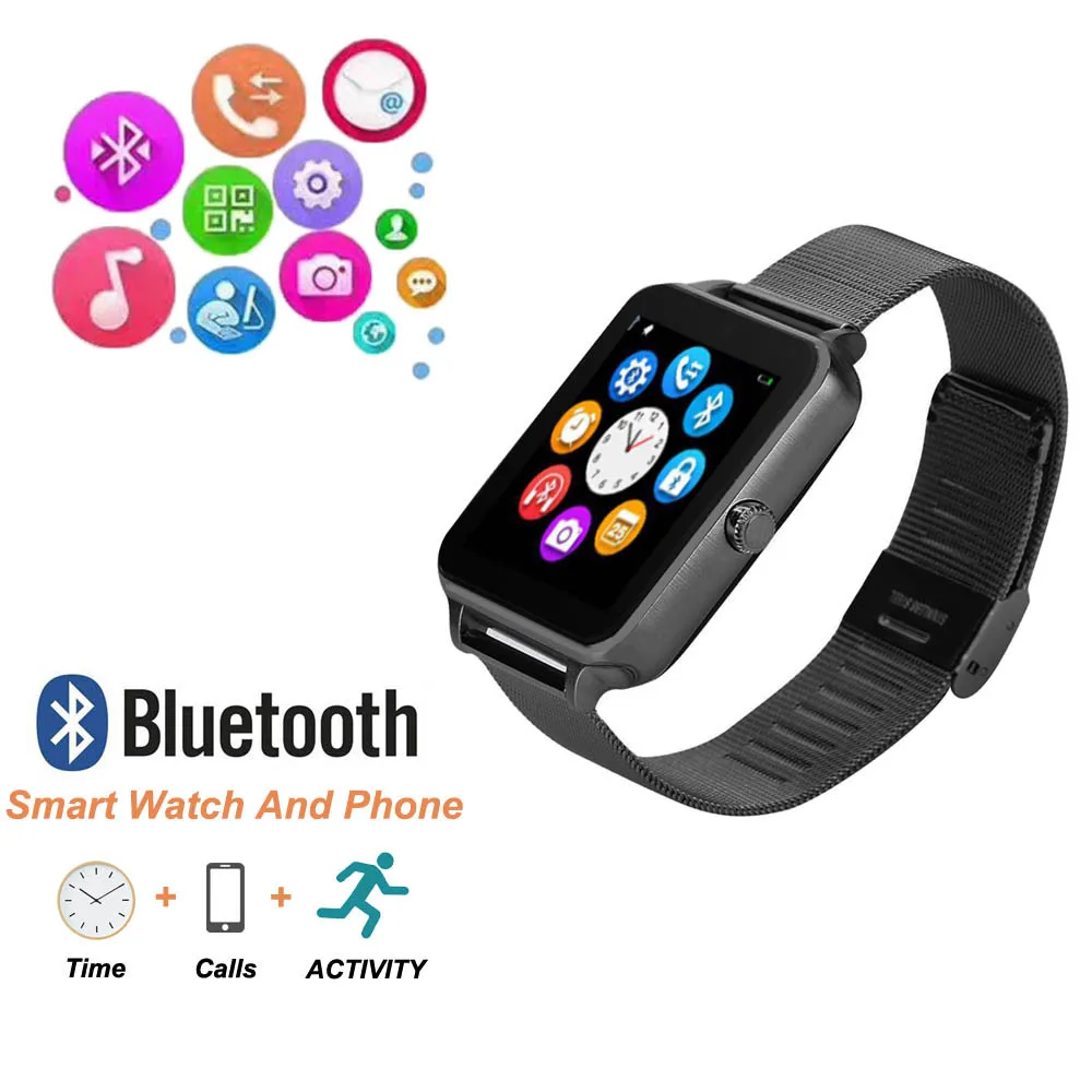 Z60 PLUS Bluetooth Smart Watch Sport Fitness Tracker Support SIM TF Card GPS smartwatch With Camera For Android/IOS
Z60 PLUS Bluetooth Smart Watch Sport Fitness Tracker Support SIM TF Card GPS smartwatch With Camera For Android/IOS