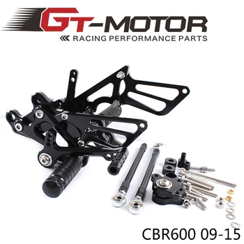 GT Motor - Full CNC Aluminum Motorcycle Adjustable Rearsets Rear Sets Foot Pegs For HONDA CBR600RR ABS 2009 2010 2011 2012-2015
GT Motor - Full CNC Aluminum Motorcycle Adjustable Rearsets Rear Sets Foot Pegs For HONDA CBR600RR ABS 2009 2010 2011 2012-2015
