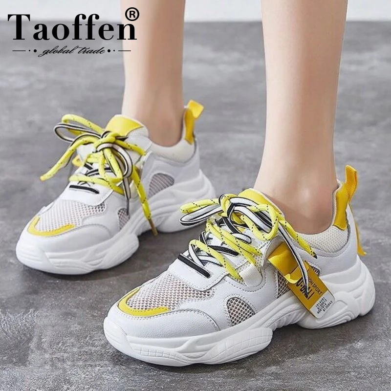TAOFFEN 2019 Women Vulcanized Shoes Fashion Sneakers Casual Shoes Women Daily Street Vacation Lady Office Footwear Size 35-40
TAOFFEN 2019 Women Vulcanized Shoes Fashion Sneakers Casual Shoes Women Daily Street Vacation Lady Office Footwear Size 35-40