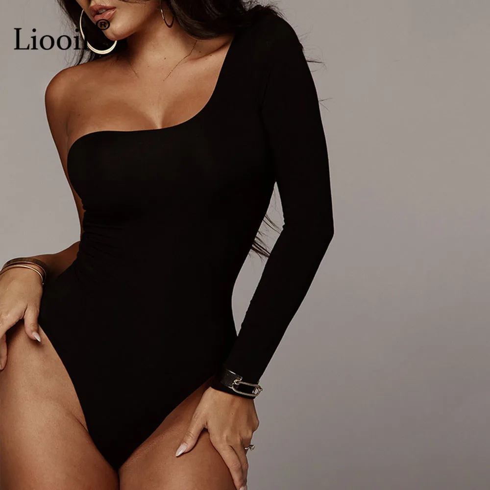 Liooil Sexy Bodycon Bodysuit Black White Jumpsuits For Women 2019 Off One-Shoulder Long Sleeve Party Rompers Womens Jumpsuit
Liooil Sexy Bodycon Bodysuit Black White Jumpsuits For Women 2019 Off One-Shoulder Long Sleeve Party Rompers Womens Jumpsuit