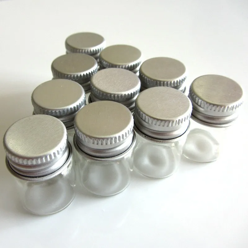 10 Pcs 22x30mm 5ml Tiny Small Clear Bottles Glass Vials With Screw Caps For Wedding Holiday Decoration Christmas Gifts
10 Pcs 22x30mm 5ml Tiny Small Clear Bottles Glass Vials With Screw Caps For Wedding Holiday Decoration Christmas Gifts