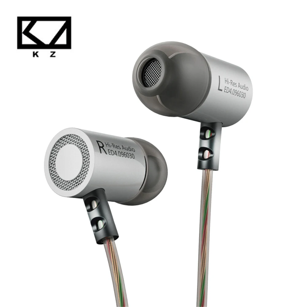 KZ ED4 Metal Stereo Earphones with HD Microphone HiFi Headset Bass Earbuds Monitor Noise Isolating Earpiece Original Headphones
KZ ED4 Metal Stereo Earphones with HD Microphone HiFi Headset Bass Earbuds Monitor Noise Isolating Earpiece Original Headphones