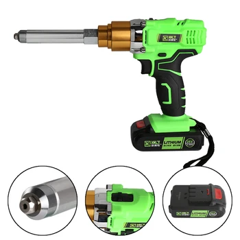 26v 3000mAh portable cordless rechargeable electric blind riveter gun support 2.4mm 3.2mm 4.0mm 4.8mm 5.0mm rivet with LED light
26v 3000mAh portable cordless rechargeable electric blind riveter gun support 2.4mm 3.2mm 4.0mm 4.8mm 5.0mm rivet with LED light