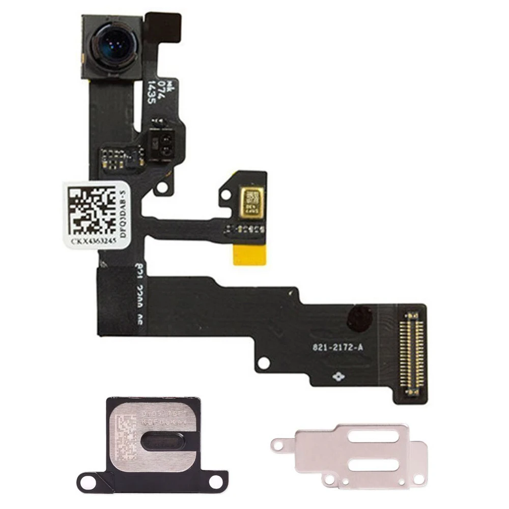 for iPhone 6 6 Plus 6s 6s Plus New Front Facing Camera with Proximity Sensor Flex Ribbon Cable + earpiece and metal bracket
for iPhone 6 6 Plus 6s 6s Plus New Front Facing Camera with Proximity Sensor Flex Ribbon Cable + earpiece and metal bracket
