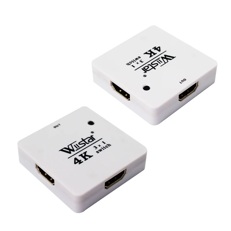 10 pcs wiistar Splitter Switch 3 input 1 output Switcher 3*1 for XBOX 360 PS4/3 Smart HDMI
10 pcs wiistar Splitter Switch 3 input 1 output Switcher 3*1 for XBOX 360 PS4/3 Smart HDMI