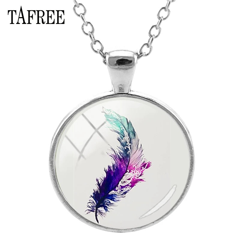 TAFREE Colorful Feather Pendants Necklaces Classic Romantic Fashion Men Women Necklace Statement Metal Friendship Jewelry FE28
TAFREE Colorful Feather Pendants Necklaces Classic Romantic Fashion Men Women Necklace Statement Metal Friendship Jewelry FE28
