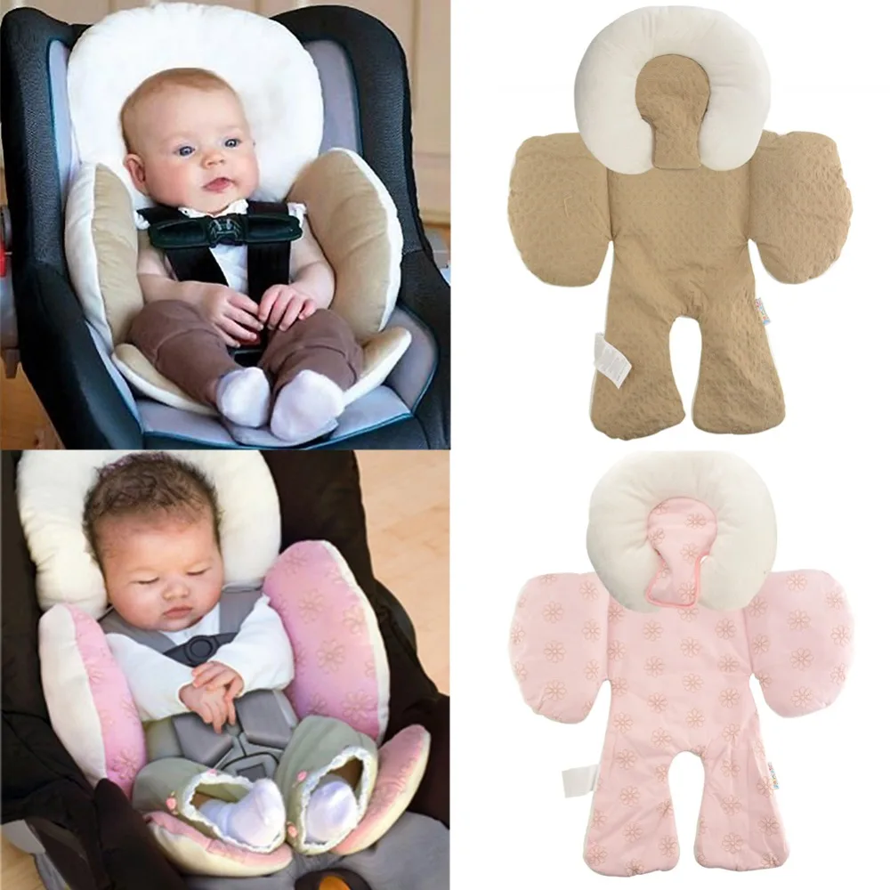 

2016 Reversible Baby Strollers Body Support Pad Mat Compliance Baby Car Seat Stroller Baby Head Body Support Cushion auto enfant