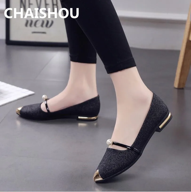 CHAISHOU 2019 new Fashion Women Flat Casual Shoes spring plus size thick with lazy beaded comfort shoes zapatos mujer B-63
CHAISHOU 2019 new Fashion Women Flat Casual Shoes spring plus size thick with lazy beaded comfort shoes zapatos mujer B-63