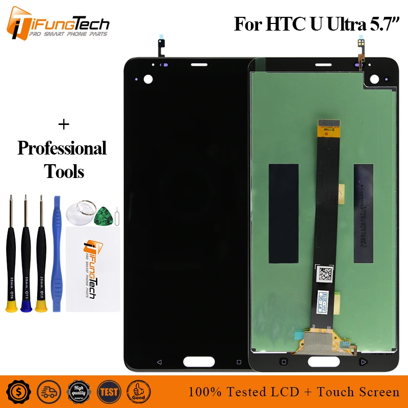 For 5.7" HTC U ULtra LCD Screen Display+Touch Panel Digitizer Screen Frame For HTC U Ultra Assembly Lcd Display
For 5.7" HTC U ULtra LCD Screen Display+Touch Panel Digitizer Screen Frame For HTC U Ultra Assembly Lcd Display