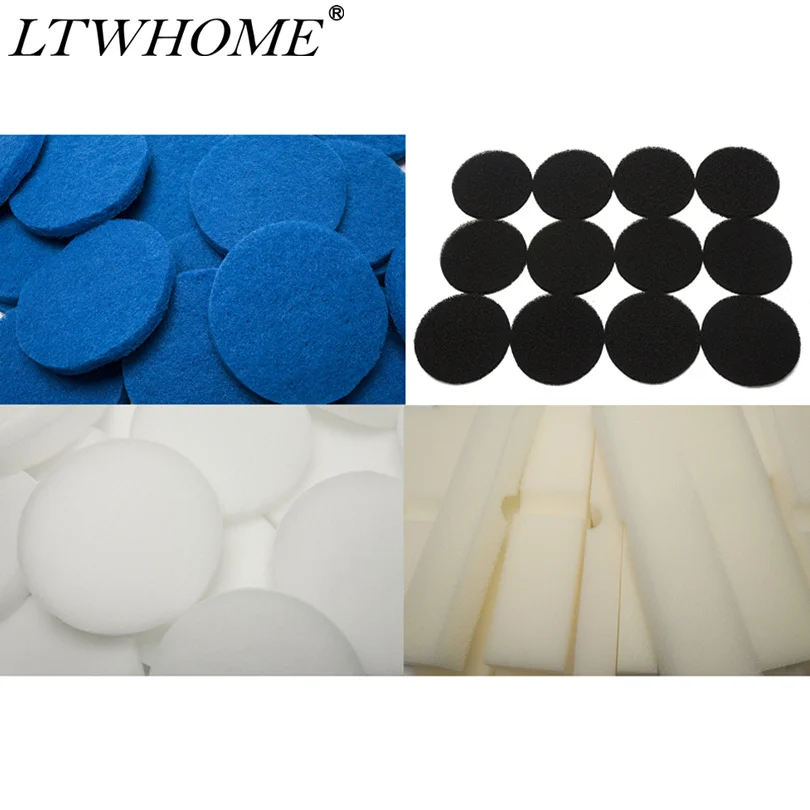 LTWHOME Value Pack of Foam Filters, Fine Filters, Carbon Filters and Polishing Pads Set Fit for Fluval FX4 / FX5 / FX6
LTWHOME Value Pack of Foam Filters, Fine Filters, Carbon Filters and Polishing Pads Set Fit for Fluval FX4 / FX5 / FX6