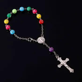 12 pieces / christian jesus bracelet rosary children sacrament baby baptism favorable Catholic mini rosary. 8mm
12 pieces / christian jesus bracelet rosary children sacrament baby baptism favorable Catholic mini rosary. 8mm
