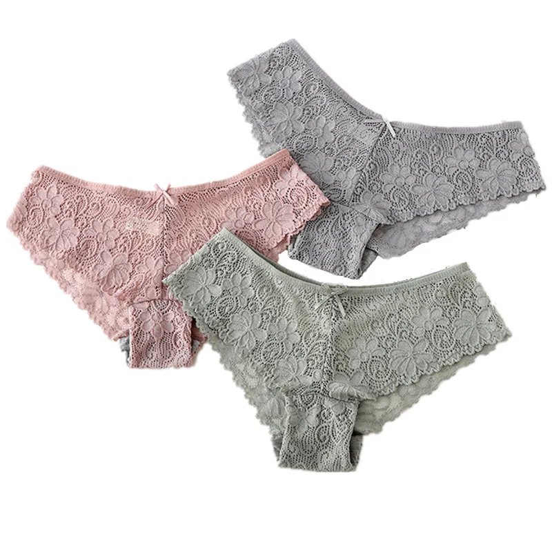 2019 Sexy women thongs breathable briefs lace hollowed-out cotton panties low-rise lingerie
2019 Sexy women thongs breathable briefs lace hollowed-out cotton panties low-rise lingerie