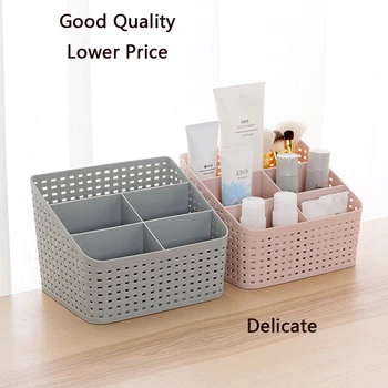 1pc Home Home Imitation Rattan Series Cosmetic Storage Box Dresser Finishing Box Desktop Plastic Multi-skin Care Products Shelf
1pc Home Home Imitation Rattan Series Cosmetic Storage Box Dresser Finishing Box Desktop Plastic Multi-skin Care Products Shelf