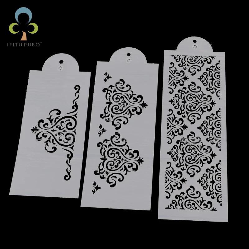 3Pcs Flower Hollow Spray Stencils Birthday Cake DIY Mold Dessert Fondant Cake Decorating Baking Tools Pastry Spray Template GYH
3Pcs Flower Hollow Spray Stencils Birthday Cake DIY Mold Dessert Fondant Cake Decorating Baking Tools Pastry Spray Template GYH